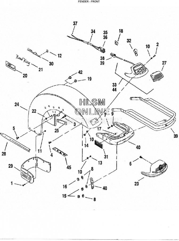 33 Harley Road King Parts Diagram - Wiring Diagram List